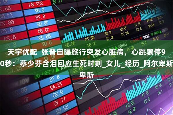 天宇优配  张晋自曝旅行突发心脏病，心跳骤停90秒：蔡少芬含泪回应生死时刻_女儿_经历_阿尔卑斯